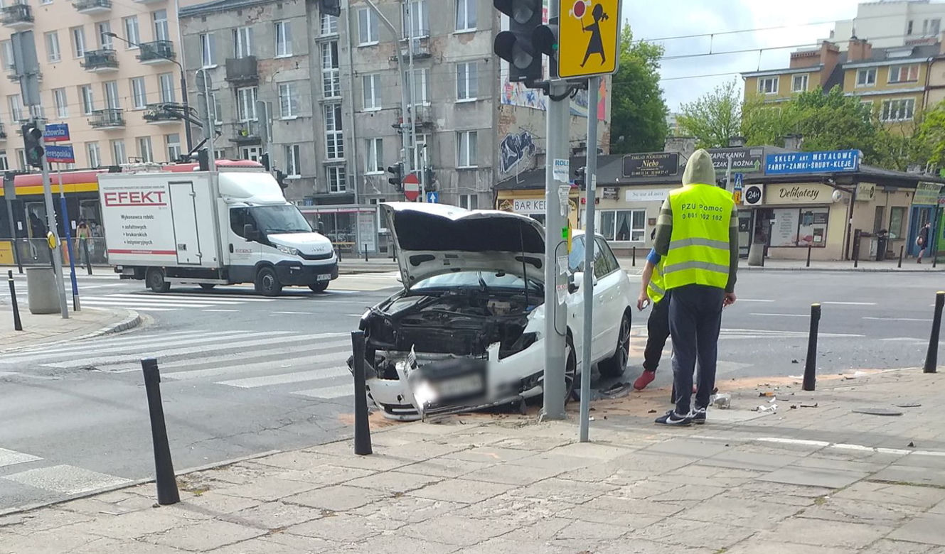 Kolejny wypadek na Grochowskiej