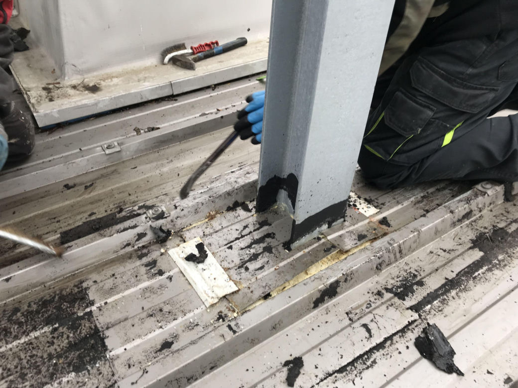 Modernizacja dachu centrum handlowego w Warszawie