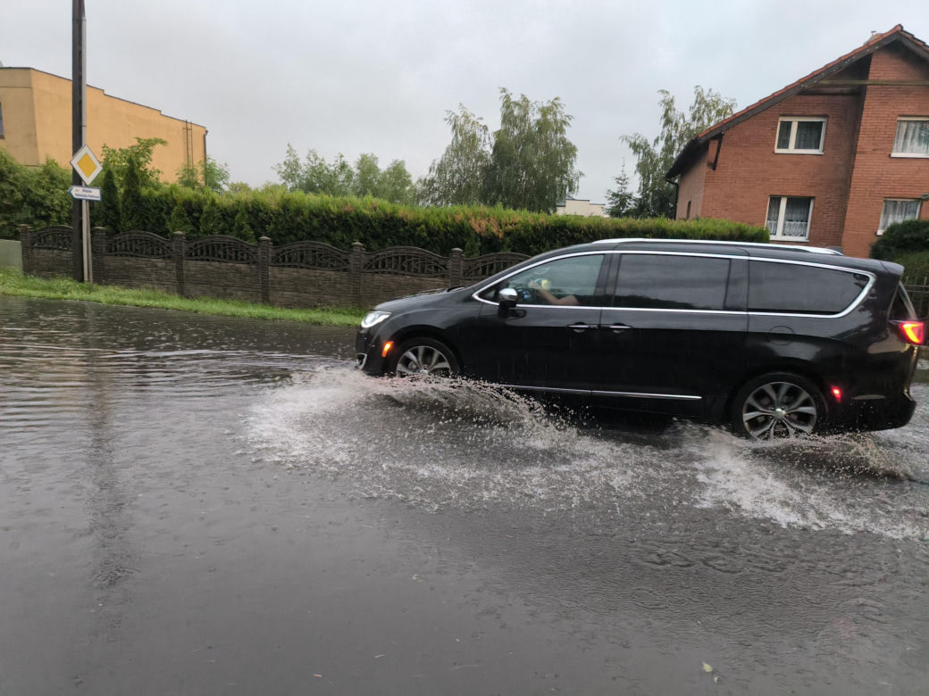 Podtopienia na Gronowie