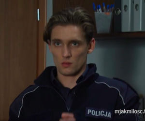 M jak miłość, odc. 1440.  Robert Wroński (Filip Gurłacz)