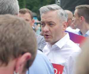 Protest przeciw przemocy w Białymstoku