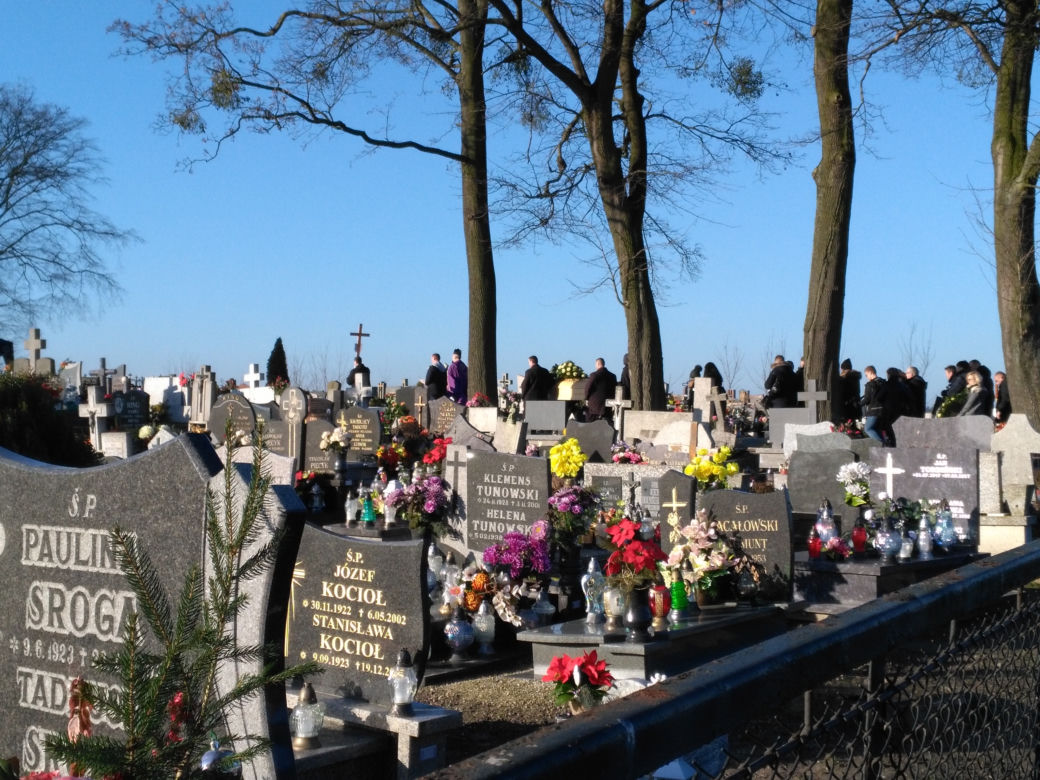 Morderstwo pod Grudziądzem. Pogrzeb zamordowanej kobiety