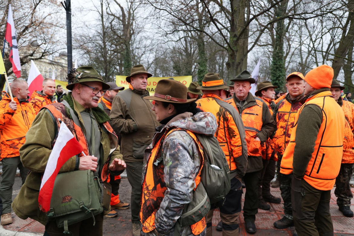 Protest rolników w Warszawie