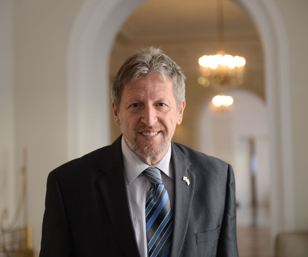 Tomasz Walczak i  ambasador Izraela Alexander Ben Cwi