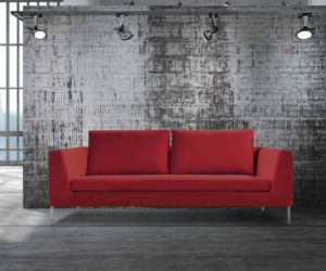 Czerwona sofa