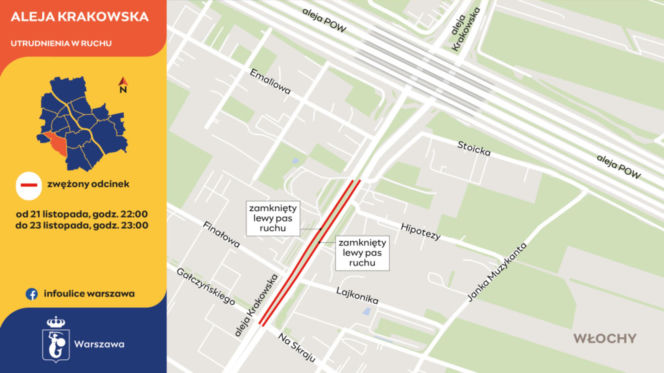 Remont alei Krakowskiej na finiszu