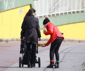 Głód silniejszy niż strach przed wirusem. Marta Kaczyńska