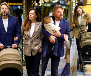 Milowicz w roli taty jak z obrazka. Aktor przyłapany z żoną i synkiem na świątecznych zakupach