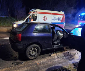 Wypadek Iłżecka 19.12.21 Starachowice