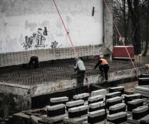 Modernizacja amfiteatru w Żydowcach - styczeń 2020