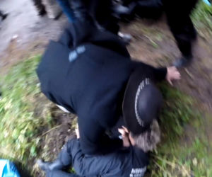 Protest ekologów/ Morskie Oko