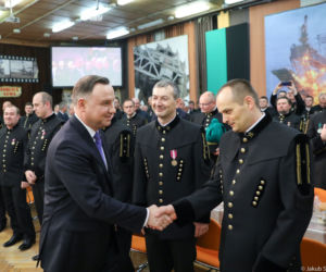 Bełchatów: Prezydent Andrzej Duda z wizytą u górników