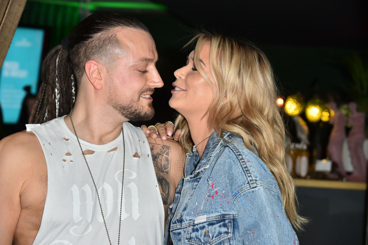 Sandra Kubicka  i Alek Baron 
