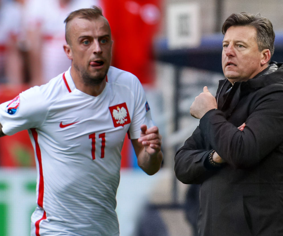 Grosicki i trener