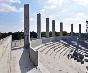 Budowa stadionu w Szczecinie - wrzesień 2021