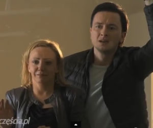 Barwy szczęścia odc. 1173. Sabina (Barbara Kurzaj), Władek (Przemysław Stippa)