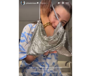 Julia Wieniawa pociesza się na wakacjach luksusowymi zakupami. Ta torebka kosztuje krocie!