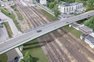 Nowy wiadukt na ul Pomorskiej