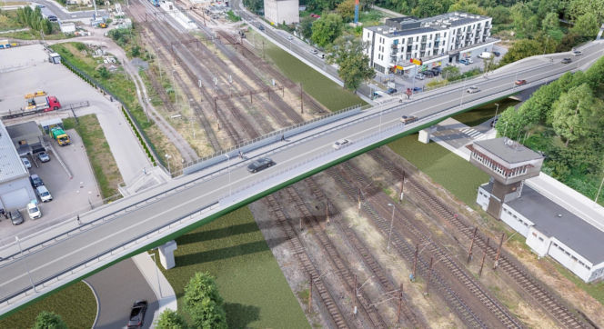 Nowy wiadukt na ul Pomorskiej