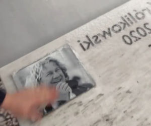 Królikowski odwiedził grób ojca 
