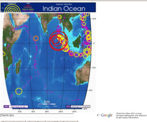 TRZĘSIENIE ZIEMI w INDONEZJI o sile 8,7 stopnia w skali Richtera. OSTRZEŻENIE przed TSUNAMI