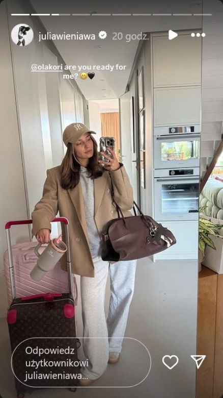 Julia Wieniawa poleciała do Dubaju. Wzięła ze sobą walizkę za krocie!