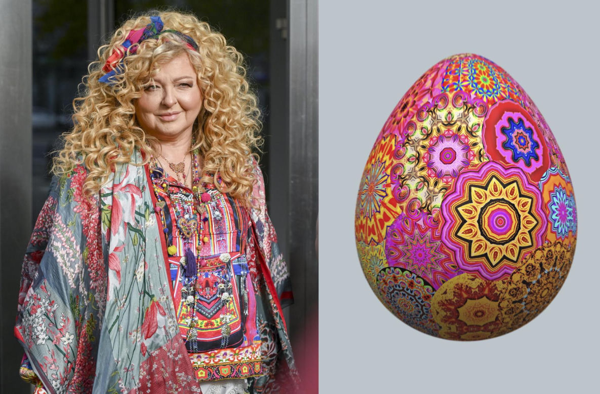 Pisanki, które wyglądają jak Magda Gessler