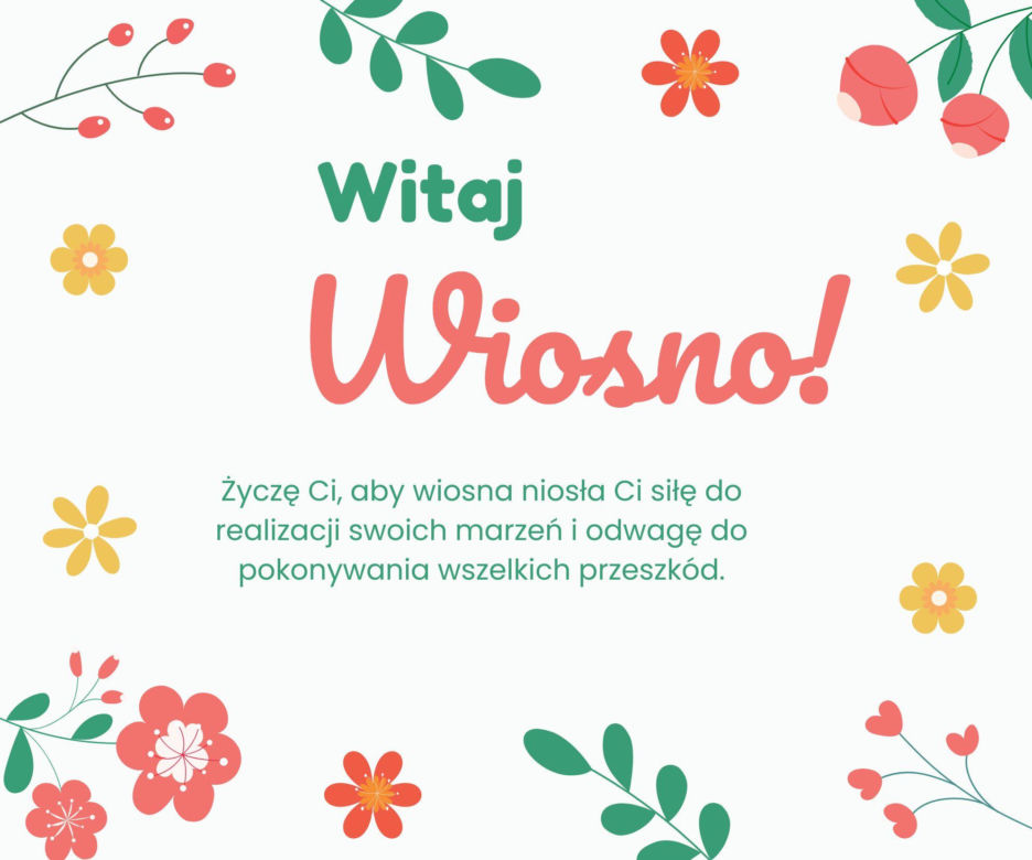 Piękne kartki na pierwszy dzień wiosny!