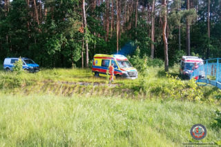 Mińsk Mazowiecki: policja przerwała libację nastolatków. Dławili się wymiocinami