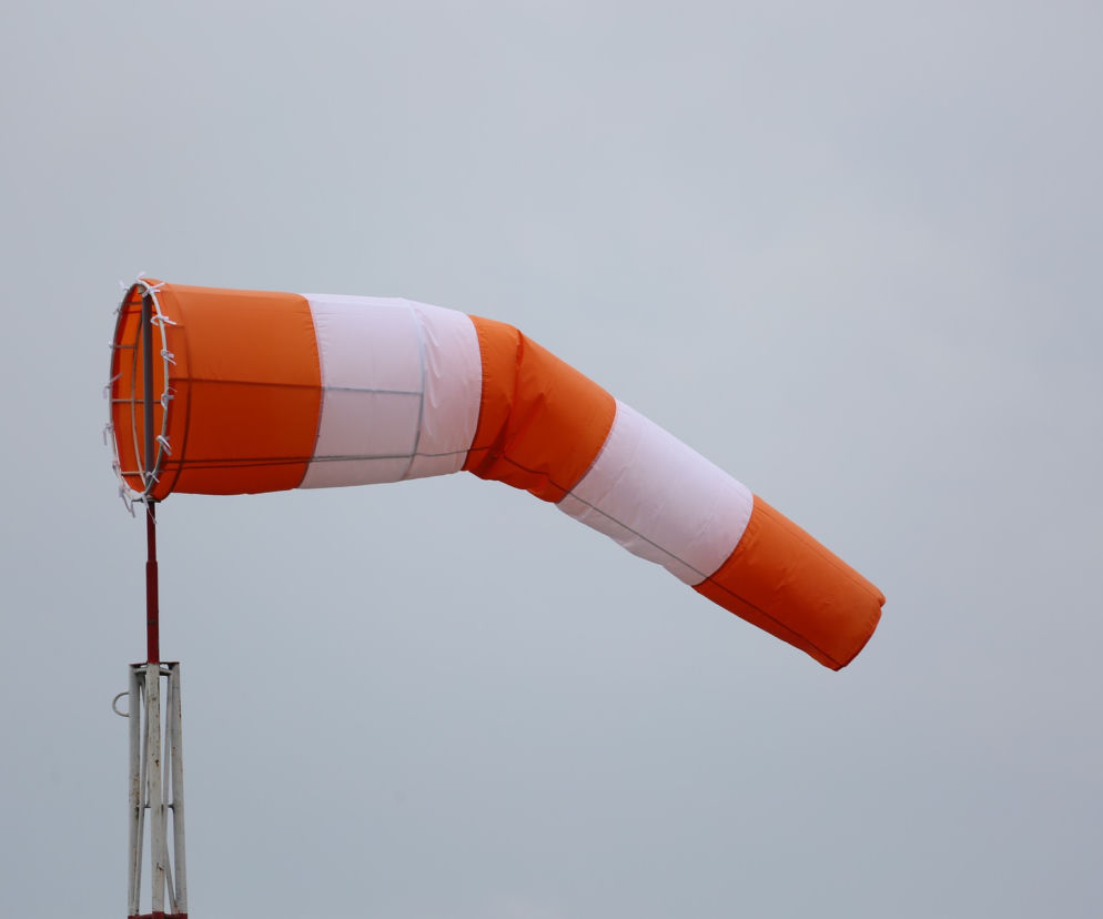 Bardzo silny wiatr w Polsce