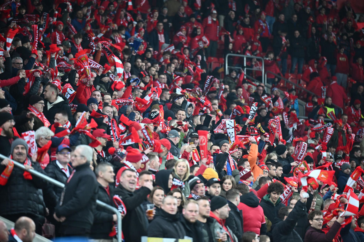 Widzew Łódź - Lech Poznań: Zdjęcia kibiców i zawodników z meczu 24. kolejki PKO BP Ekstraklasy