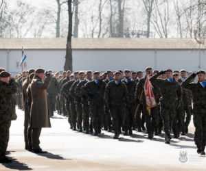Zmiana dowódcy w 42 Batalionie Lekkiej Piechoty w Morągu