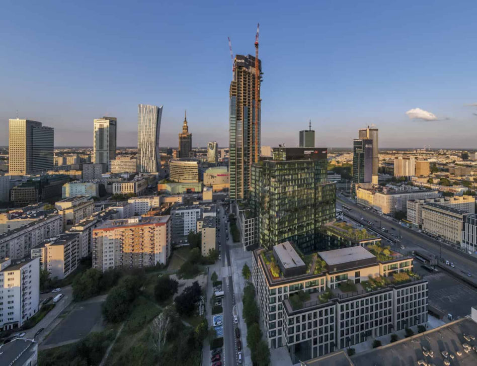 Najwyższy budynek w Polsce: Varso Tower [NOWE ZDJĘCIA]