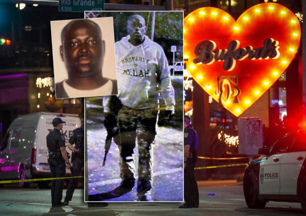 Strzelanina w Austin. Sprawca miał na sobie bluzę z napisem „Własność Allaha”