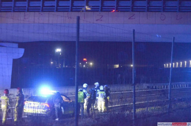 Śmiertelne potrącenie na S17 w kierunku Warszawy