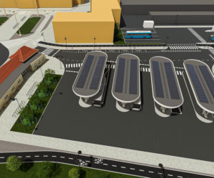 Wizualizacje centrum przesiadkowego w Legnicy