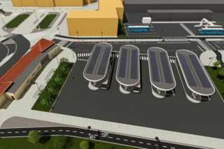 Wizualizacje centrum przesiadkowego w Legnicy