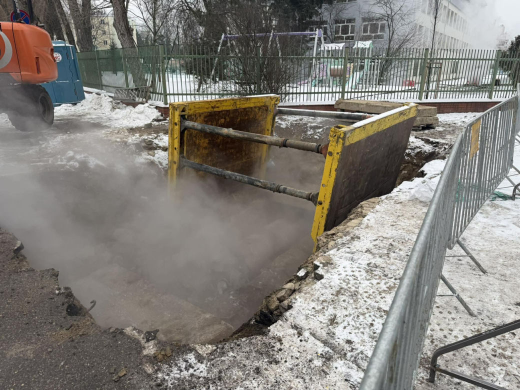 Awaria ciepłownicza w Warszawie (4.02.2026)