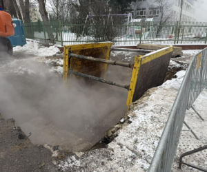 Awaria ciepłownicza w Warszawie (4.02.2026)
