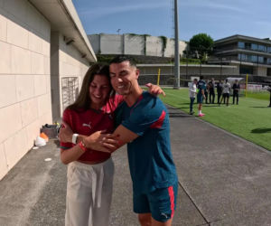 Cristiano Ronaldo i Celine Dept