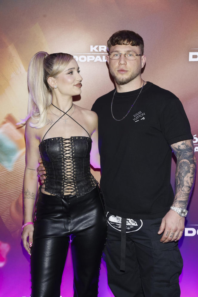 dawno nie widzieliśmy Anny Komorowskiej. Teraz wraz z mężem była na premierze