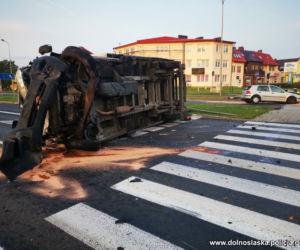 Pijany kierowca busa staranował volkswagena
