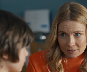 Barwy szczęścia odc. 3271. Dominika (Karolina Chapko), Mateuszek (Filip Kowalewicz)