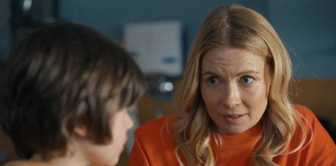 Barwy szczęścia odc. 3271. Dominika (Karolina Chapko), Mateuszek (Filip Kowalewicz)