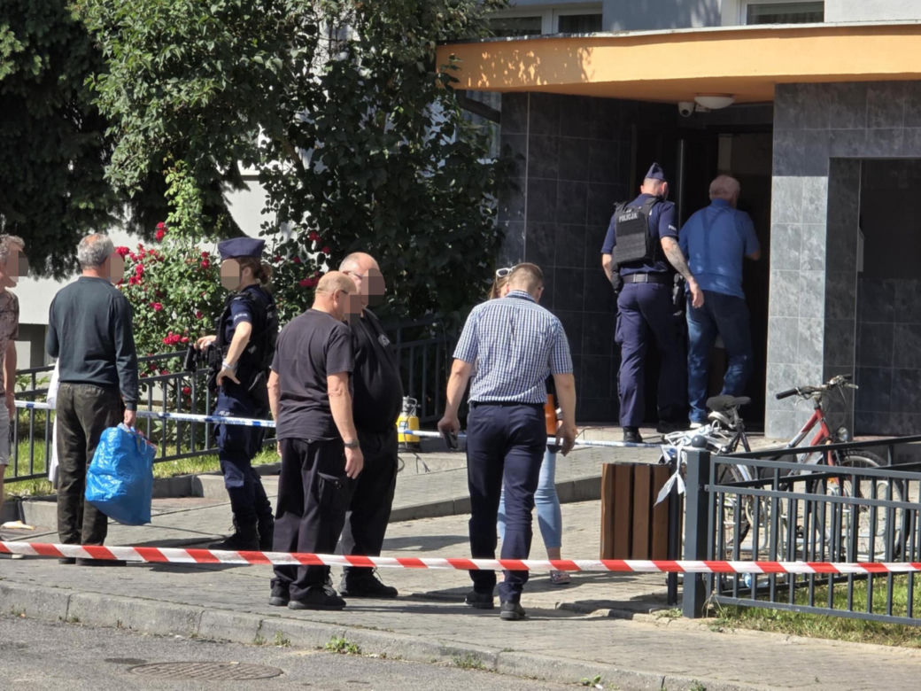 Rzeszów mieszkańcy nie mogą wrócić do bloku.