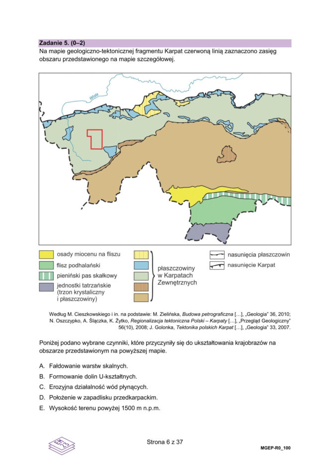 Matura 2026 GEOGRAFIA rozszerzona: Arkusze CKE i odpowiedzi - sprawdź, czy zdałeś! 15.05.2026