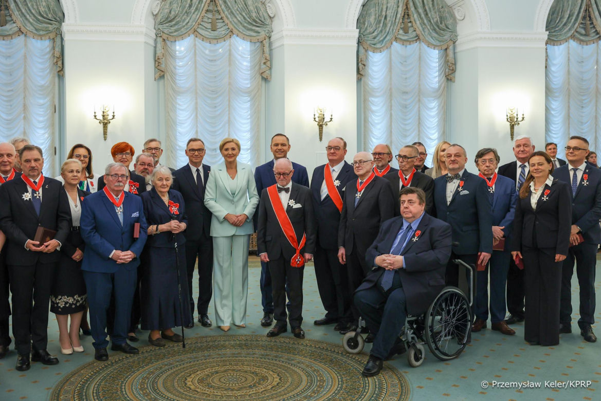 Odznaczeni przez prezydenta Andrzeja Dudę