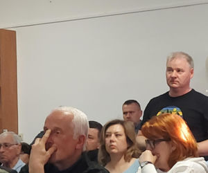 Spotkanie w sprawie budowy masztu 5 G w Płoskiem