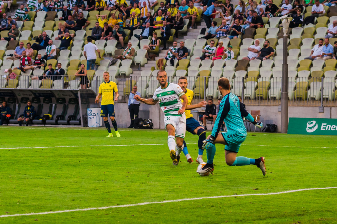 Lechia Gdańsk - Brøndby IF. Mecz Ligi Europy w obiektywie [ZDJĘCIA]