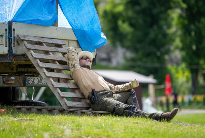 Gienek i Jastrząb zobaczyli góry